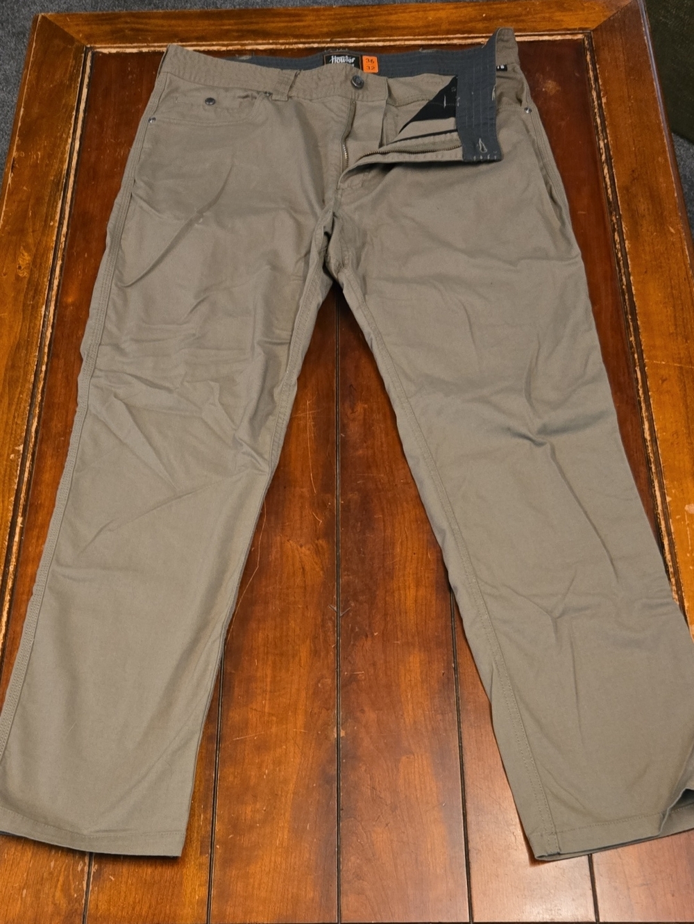 Howler Brothers Men's Olive Chinos
